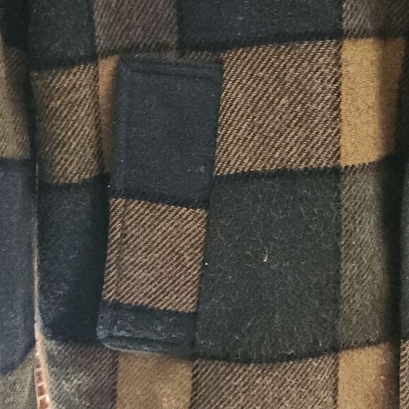 Vintage Wool Plaid Custom Styled Outerwear Plaid Jacket 42 - Picture 4 of 13